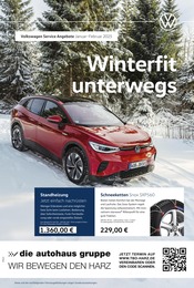 Volkswagen Prospekt für Wernigerode: "Auf ins Wintervergnügen", 1 Seite, 01.01.2025 - 28.02.2025