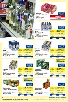 Wodka im METRO Prospekt "Wochenengebote Händler + Gewinnspiel + Händler Mix" mit 30 Seiten (Leipzig)