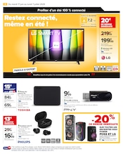 Clé Usb Angebote im Prospekt "PASSEZ L’ÉTÉ CONNECTÉS À VOS ENVIES !" von Carrefour auf Seite 6