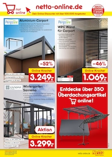 Gartenhaus im aktuellen Netto Marken-Discount Prospekt (Bochum) Gartenhaus im Netto Marken-Discount Prospekt "Aktuelle Angebote" mit 73 Seiten (Bochum)