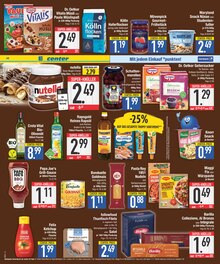 Nutella im E center Prospekt "WIR WÜNSCHEN FROHE PFINGSTEN" mit 20 Seiten (Regensburg)