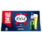 Bière "Maxi Format" - 1664 en promo chez Carrefour Noisy-le-Sec à 12,97 €