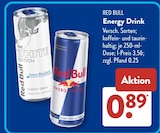 Energy Drink Angebote von Red Bull bei ALDI SÜD Maintal für 0,89 €