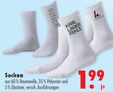 Socken im aktuellen Mäc-Geiz Prospekt