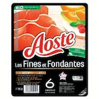 Jambon cru Fines et Fondantes Nature - AOSTE - Super U à Caen Jambon cru Fines et Fondantes Nature - AOSTE en promo chez Super U Caen à 1,08 €