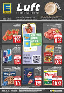 EDEKA Prospekt der Woche "Aktuelle Angebote" Seite 1, 23.06.2025 bis 28.06.2025 für Rheinberg Aktueller EDEKA Prospekt "Aktuelle Angebote" Seite 1 von 24 Seiten für Rheinberg