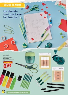 Promotion Pochette dans le prospectus Lidl, valable du 13/08/2026 au 20/08/2026 Promo Pochette dans le catalogue Lidl du moment à la page 10