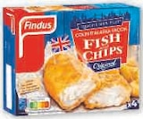 Fish and Chips Surgelés - FINDUS - U Express à La Ciotat Fish and Chips Surgelés - FINDUS en promo chez U Express La Ciotat à 1,16 €