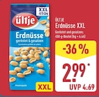 Erdnüsse XXL von ültje für 2,99 € bei ALDI Nord im Angebot Erdnüsse XXL von ültje im aktuellen ALDI Nord Prospekt