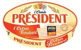Fromage pasteurisé extra fondant l'ovale - PRESIDENT - Super U à Le Havre Fromage pasteurisé extra fondant l'ovale - PRESIDENT en promo chez Super U Le Havre à 1,12 €