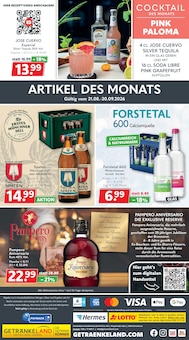 Rum im Getränkeland Prospekt "Die Getränkekönner" mit 10 Seiten (Rostock)