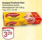 Thunfisch-Filets Angebote von Saupiquet bei GLOBUS Hoyerswerda für 3,29 €