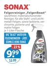 Felgenreiniger „FelgenBeast“ im Angebot bei V-Markt in Augsburg Felgenreiniger „FelgenBeast“ Angebote von SONAX bei V-Markt Augsburg für 9,99 €