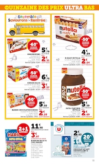 Promo Sirop dans le catalogue Super U du moment à la page 11