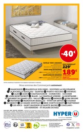 Matelas Angebote im Prospekt "Hyper U" von Hyper U auf Seite 32