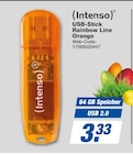 USB-Stick Rainbow Line Orange Angebote von Intenso bei HEM expert Rottenburg für 3,33 €