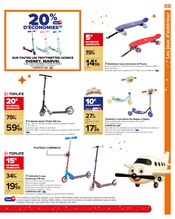 Trottinette Angebote im Prospekt "LA SAISON DES JOUETS EST OUVERTE" von Carrefour auf Seite 107