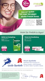 Aktueller mea - meine apotheke Apotheken Prospekt in Flonheim und Umgebung, "Unsere August-Angebote" mit 4 Seiten, 01.08.2025 - 31.08.2025