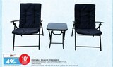 Ensemble Relax 2 Personnes en promo chez Intermarché Hyper Besançon à 49,99 €