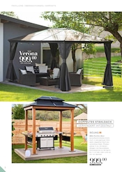 Aktueller RHG Baucentrum Prospekt mit Pavillon, "Der Katalog für Gartengestaltung, Gartenpflege und Gartenfreizeit.", Seite 4
