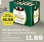 Aktuelle Bitburger Angebote bei EDEKA in Dinslaken Aktuelles Pils Angebot bei EDEKA in Dinslaken ab 10,99 €