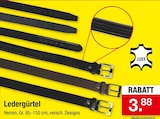 Ledergürtel im Angebot bei Zimmermann in Göttingen Ledergürtel Angebote bei Zimmermann Göttingen für 3,88 €