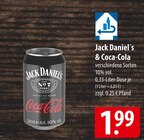 Aktuelles Jack Daniel´s & Coca-Cola Angebot bei famila Nordost in Norderstedt ab 1,99 €