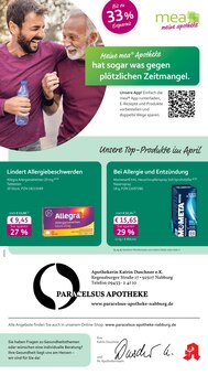 mea - meine apotheke Prospekt Unsere April-Angebote mit 4 Seiten