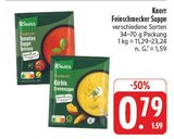 Feinschmecker Suppe Tomaten Suppe Toscana im Angebot bei E center in Suhl Feinschmecker Suppe Tomaten Suppe Toscana Angebote von Knorr bei E center Suhl für 0,79 €