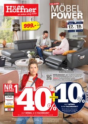Höffner Möbel & Einrichtung Prospekt der aktuellen Woche mit 28 Seiten, gültig von 15.10.2025 bis 28.10.2025, in Westheim und Umgebung Aktueller Höffner Möbel & Einrichtung Prospekt in Westheim und Umgebung, "150 JAHRE MÖBEL POWER" mit 28 Seiten, 15.10.2025 - 28.10.2025