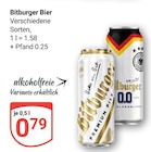 Premium Pils im Angebot bei GLOBUS in Salzgitter Premium Pils Angebote von Bitburger bei GLOBUS Salzgitter für 0,79 €