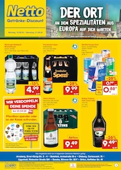 Aktueller Netto Marken-Discount Prospekt mit Likör, "DER ORT AN DEM SPEZIALITÄTEN AUS EUROPA AUF DICH WARTEN.", Seite 1