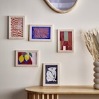 Promo Lot de 3 affiches style Matisse papier noir et beige 10x15cm à 0,08 € dans le catalogue Gifi à Saint-Junien