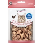 Dokas Cat Snack Hühnerherzen gefriergetrocknet 15 g bei Zookauf im Grafschaft Prospekt für 1,39 €