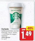 Kaffeespezialitäten von Starbucks für 1,49 € bei E center im Angebot Kaffeespezialitäten von Starbucks im aktuellen E center Prospekt