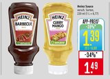Barbecue Sauce Angebote von Heinz bei Marktkauf Sindelfingen für 1,39 €