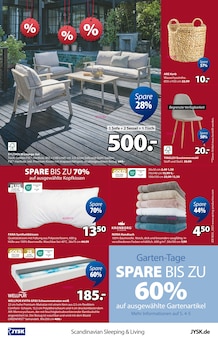 Sofa im JYSK Prospekt "Scandinavian Sleeping & Living - SPARE BIS ZU 50%" mit 17 Seiten (Karlsruhe)