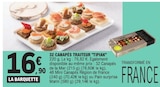 32 Canapés Traiteur - TIPIAK - E.Leclerc à Hœnheim 32 Canapés Traiteur - TIPIAK en promo chez E.Leclerc Hœnheim à 16,90 €