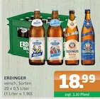 ERDINGER im Angebot bei Getränke A-Z in Eberswalde ERDINGER Angebote von ERDINGER bei Getränke A-Z Eberswalde für 18,99 €