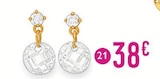 Promo boucles oxydes de zirconium à 38,00 € dans le catalogue E.Leclerc à Templeuve