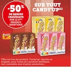 Promo -50% de remise immédiate sur le 2ème produit identique sur tout Candy'Up à  dans le catalogue Hyper U à Parthenay