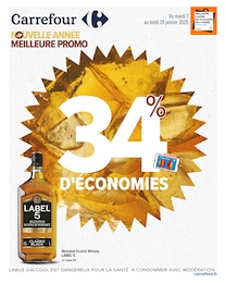 Catalogue Carrefour à Sault-de-Navailles, avec 90 pages Prospectus Carrefour à Sault-de-Navailles, "NOUVELLE ANNÉE MEILLEURE PROMO", 90 pages, 07/01/2025 - 20/01/2025