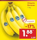 Bananen Angebote von Chiquita bei Netto Marken-Discount Lemgo für 1,88 €