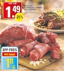 WEZ - Rinderbraten, -gulasch oder -rouladen Angebot im Prospekt Rinderbraten, -gulasch oder -rouladen bei WEZ im Prospekt "" für 1,11 €