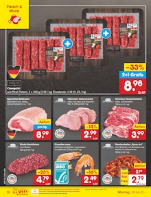 Hackfleisch im Netto Marken-Discount Prospekt "Aktuelle Angebote" mit 44 Seiten (Düsseldorf)