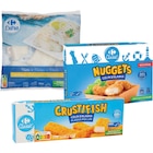SUR TOUS LES POISSONS ASC ET MSC SURGELÉS - CARREFOUR CLASSIC' ET CARREFOUR EXTRA en promo chez Carrefour SUR TOUS LES POISSONS ASC ET MSC SURGELÉS - CARREFOUR CLASSIC' ET CARREFOUR EXTRA dans le catalogue Carrefour