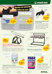 Promos Collier Chien dans le catalogue "Des promos toutes douces" de Maxi Zoo à la page 9