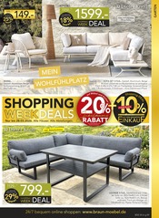 Aktueller BRAUN Möbel-Center Prospekt mit Sofa, "GARTENMÖBEL FRÜHLINGS-TRENDS", Seite 9