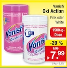 Oxi Action im Angebot bei Zimmermann in Bremen Oxi Action Angebote von Vanish bei Zimmermann Bremen für 7,99 €