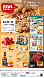 REWE Prospekt für Bottrop mit 28 Seiten REWE Prospekt "Dein Markt" für Bottrop, 28 Seiten, 17.11.2025 - 22.11.2025